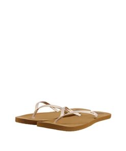 Reef Women’s Sandals, Bliss Nights, Tan/Champagne, 8