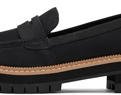TOMS Womens Cara Lug Sole Loafers Casual – Black – Size 8 B
