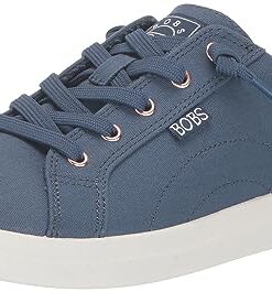 Skechers BOBS Women’s Bobs D’Vine Sneaker, Navy, 8.5