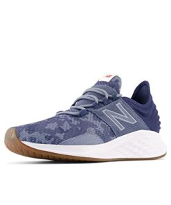 New Balance Men’s Fresh Foam Roav V1 Running Shoe, Nb Navy/Vintage Indigo, 13 Wide