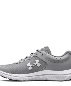 Under Armour Men’s Charged Assert 10, (102) Mod Gray/Mod Gray/White, 10, US
