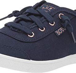 Skechers womens Bobs B Cute Sneaker, Navy, 8.5 US