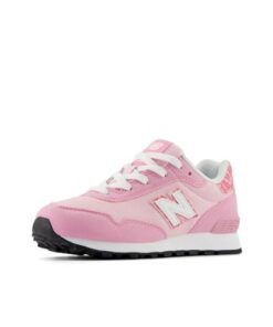 New Balance Kid’s 515 V1 Lace-up Sneaker, Light Raspberry/Pink Sugar, 1 Little Kid