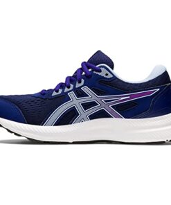 ASICS Women’s Gel-Contend 8 Running Shoes, 9, Dive Blue/Soft Sky