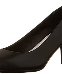 Easy Street Women’s Passion Dress Pump,Black,7.5 WW US