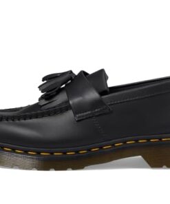 Dr. Martens Unisex Vegan Adrian Loafer, Black, 10 US Men