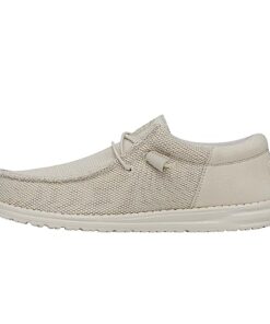 Hey Dude Men’s Wally Funk Mono Neutral Size 9| Men’s Loafers | Men’s Slip On Shoes | Comfortable & Light-Weight