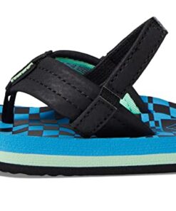 Reef Kids Boys Sandals, Little Ahi, Swell Checkers, 9