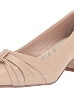 Easy Street Women’s Millie Pump, Nude, 8.5