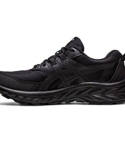 ASICS Women’s Gel-Venture 9 Running Shoes, 10, Black/Black