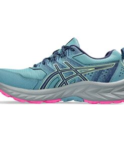 ASICS Women’s Gel-Venture 9 Running Shoes, 7.5, GRIS Blue/DEEP Ocean