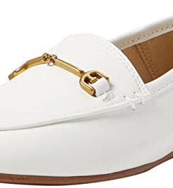 Sam Edelman Girls Loraine Mini Loafer, Bright White, 2 Big Kid