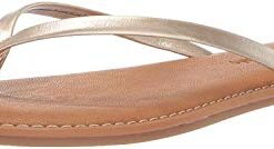 Amazon Essentials Women’s Thong Sandal, Gold, 11