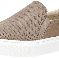 Dr. Scholl’s Shoes Womens Nova Slip On Fashion Sneaker,Woodsmoke Microfiber,9.5