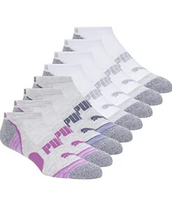 PUMA womens Low Cut Socks 4 pair