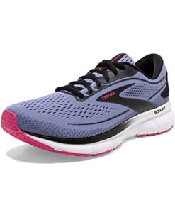 Brooks Women’s Trace 2 Neutral Running Shoe – Purple Impression/Black/Pink – 10 Medium