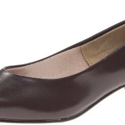 Soft Styles Women’s Angel II Dress Pump, Dark Brown Elegance, 11 Wide