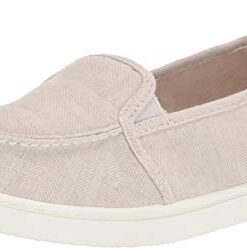 Roxy womens Minnow Slip on Shoe Sneaker, Oatmeal, 9 US