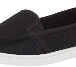 Roxy womens Minnow Slip on Shoe Sneaker, New Black, 8 US