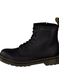 Dr. Martens Kid’s Collection 1460 Junior Delaney Boot (Little Kid/Big Kid) Black Softy T 3 UK (US 4 Big Kid)