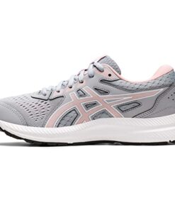 ASICS Women’s Gel-Contend 8 Running Shoes, 8.5, Piedmont Grey/Frosted Rose