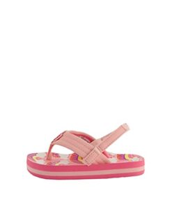 Reef Kids Girls Sandals, Little Ahi, Rainbows And Clouds, 9