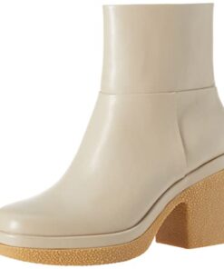Amazon Essentials Women’s Platform Ankle Boot, Oatmeal, 8.5