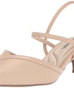 Easy Street Women’s Unna Pump, Nude Patent, 8 Wide