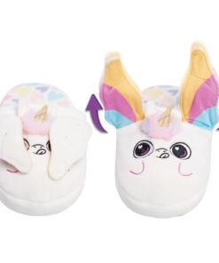 Flipeez Slippers, Unicorn, Small, Kids Sizes 9-12