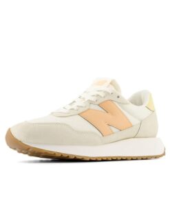 New Balance Women’s 237 V1 Sneaker, Angora/Hazy Peach/Washed Amber, 8