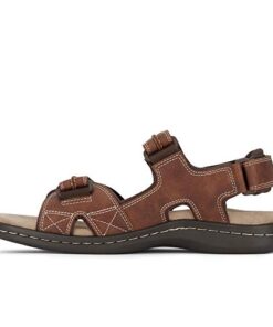 Dockers Men’s Fisherman Sandal, Rust, 13 Wide