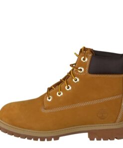 Timberland Kids’ 6″ Premium Waterproof Boot Core, Wheat Nubuck, 7.0 M US Big Kid