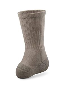 Dr. Comfort Transmet Crew Socks for Partial Foot Amputation – Small – Men’s 6.5-8/Women’s 7.5-9 – Sand