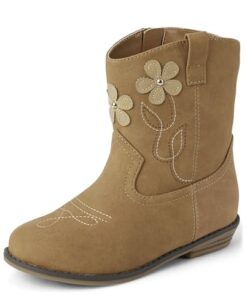 Gymboree,and Toddler Cowgirl Boots Western,Prairie Tan,7 Years