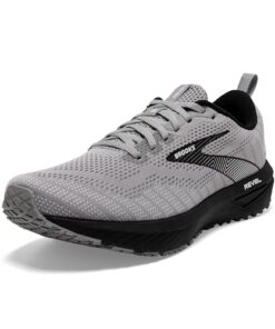 Brooks Men’s Revel 6 Neutral Running Shoe – Alloy/Primer Grey/Oyster – 12 Medium