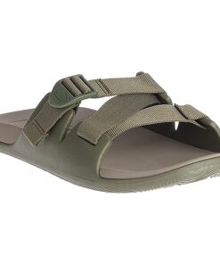 Chaco Men’s CHILLOS Slide Sandal, Fossil, 10