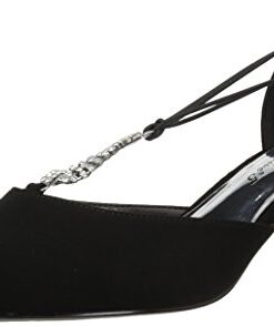 Easy Street Women’s Moonlight Dress Pump,Black lammy,9 2W US