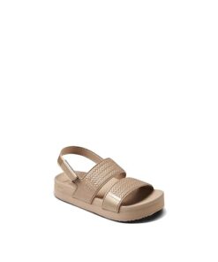 Reef Girls Kids Water Vista Sandal, Golden Hour, 1 Big