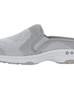 Easy Spirit Take Knit Women’s Slip On 6 2A(N) US Silver-Blue