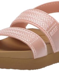 Reef Girls Little Water Vista Sandal, Peach Parfait, 11 Kid