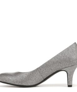 LifeStride Womens Parigi Pumps Pewter Metallic 9 W