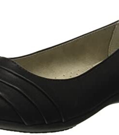 CLIFFS BY WHITE MOUNTAIN Clara Women’s Ballet Flat, Black/Burnished/Smooth, 7.5 W