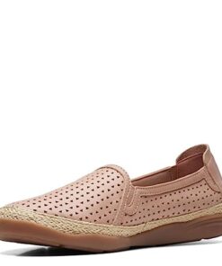 Clarks Elaina Ruby Womens Slip On 85 2AN US Beige