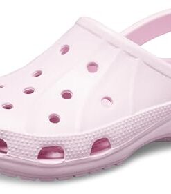 Crocs Unisex Men’s and Women’s Ralen Clog | Comfortable Slip On Casual Water Shoes, Ballerina Pink, W9/M7