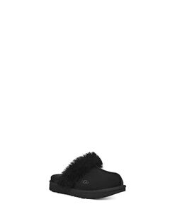 UGG Unisex-Child Cozy Ii Slipper, Black, 3 Little Kid