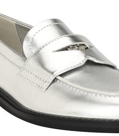 Nine West Women’s SEEME Loafer, Silver 040, 11