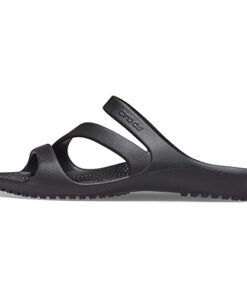 Crocs Women’s Kadee II Sandals, Black, 10