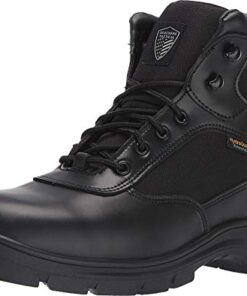 Skechers Men’s New Wascana-Benen Military and Tactical Boot, Black, 10 M US