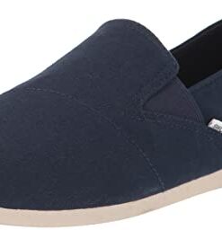 TOMS Women’s Redondo Loafer Flat, Navy, 6.5