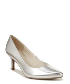 LifeStride Womens Sevyn Pump Silver 8.5 M